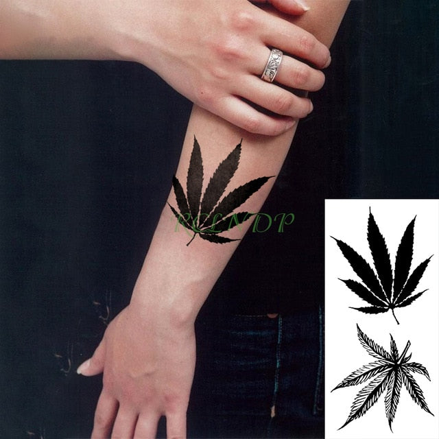 Waterproof Temporary Tattoo Sticker Tribal totem band Fake Tatto Personality Flash Tatoo Waist Arm Foot Tato for Girl Women Men
