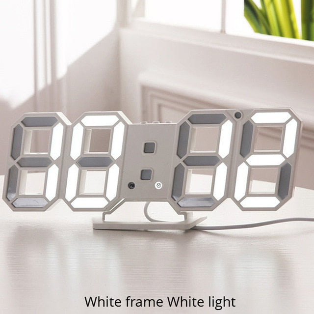 3D LED Wall Clock