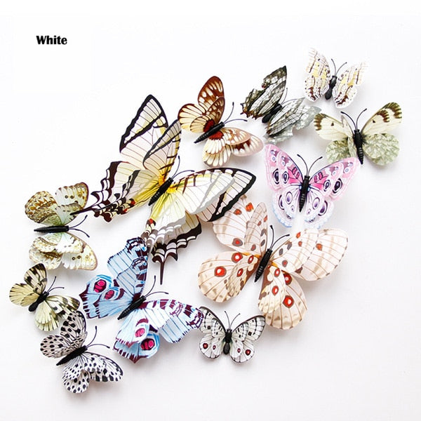 Double layer Butterfly Wall Sticker