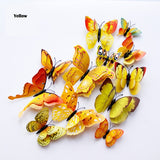 Double layer Butterfly Wall Sticker
