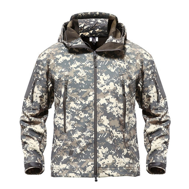 WOLFONROAD Outdoor Winter Softshell Windproof, Waterproof Hiking Camping Jacket