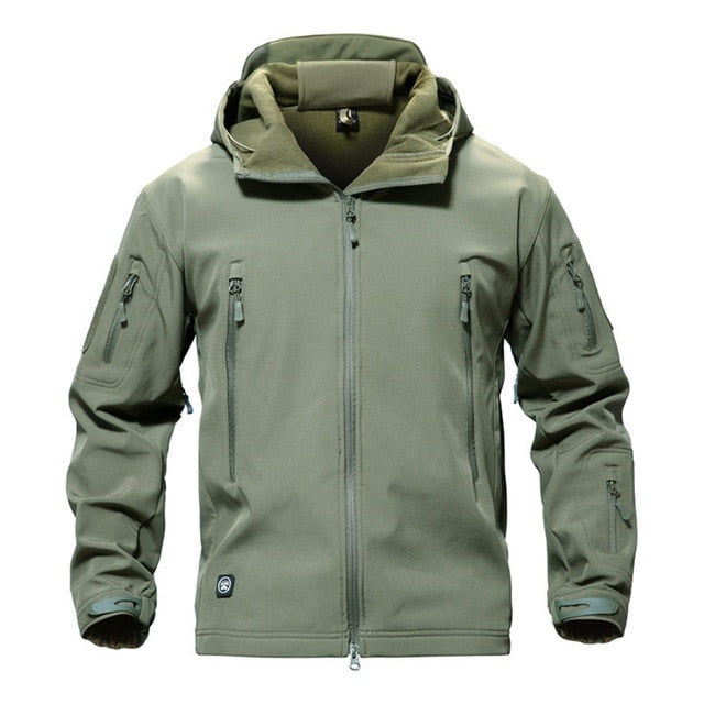 WOLFONROAD Outdoor Winter Softshell Windproof, Waterproof Hiking Camping Jacket