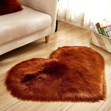 Shaggy Carpet Wool Faux Fluffy Mats Artificial Sheepskin Hairy Mat Rug