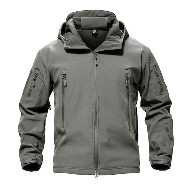 WOLFONROAD Outdoor Winter Softshell Windproof, Waterproof Hiking Camping Jacket