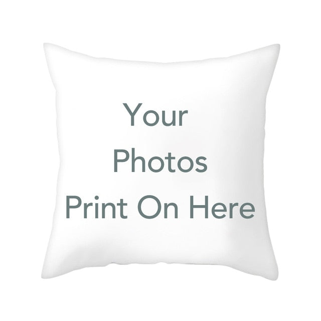 Photo Customization Pillow Cover