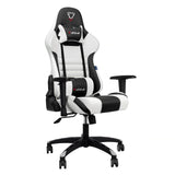 Furgle Body Huging Design Office Seat Gaming Chair White WCG Gaming Chair Engineering Nylon base Computer Chair with PU Leather|Office Chairs