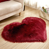Shaggy Carpet Wool Faux Fluffy Mats Artificial Sheepskin Hairy Mat Rug
