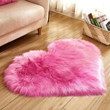 Shaggy Carpet Wool Faux Fluffy Mats Artificial Sheepskin Hairy Mat Rug