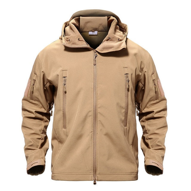 WOLFONROAD Outdoor Winter Softshell Windproof, Waterproof Hiking Camping Jacket