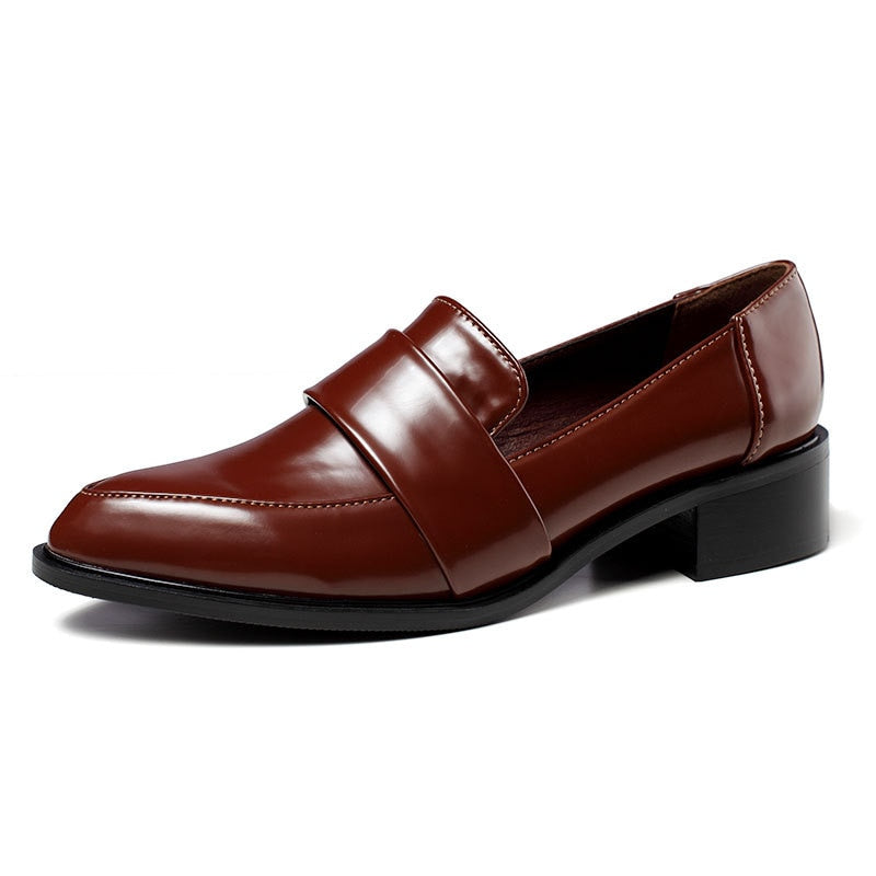 Slip-On British Loafer For Women