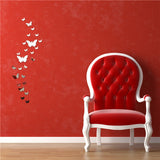 3D Mirrors Butterfly Wall Stickers