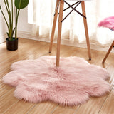 Antiskid Soft Faux Fur Wool Carpet Indoor Sheepskin Rug Modern Carpet Mat