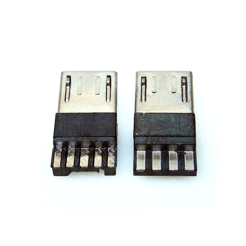 Micro USB Jack Tail Connector