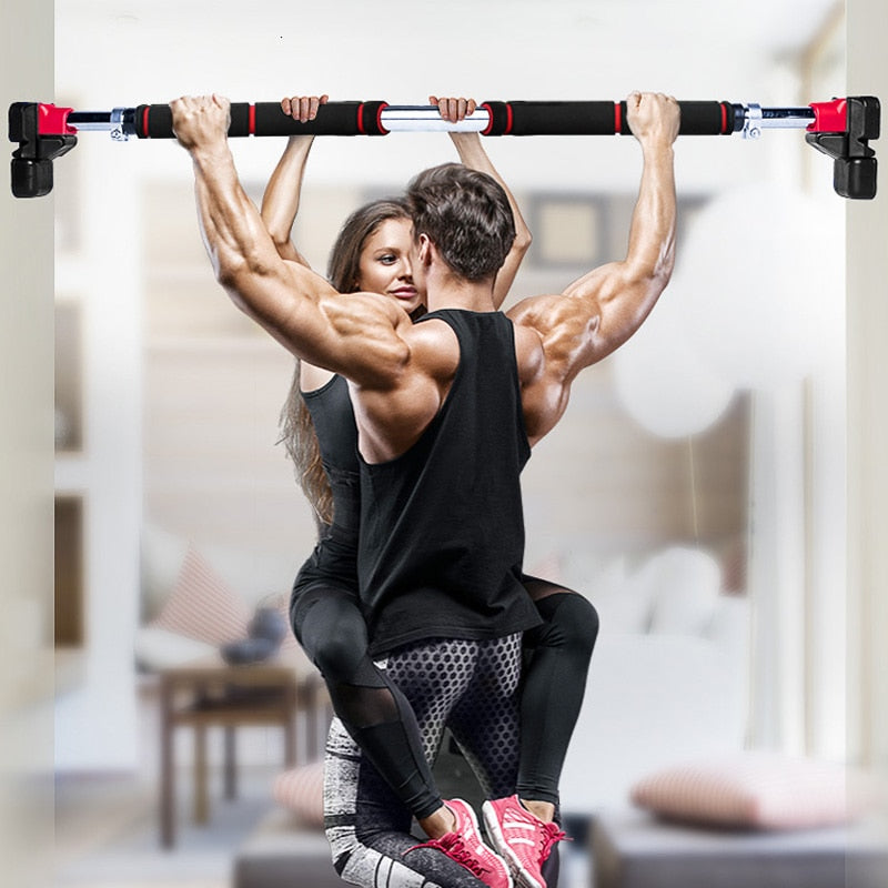 200kg Women Men Adjustable Door Horizontal Bars Exercise Professional Workout Gym Pull Up Training Sport Home Fitness Equipment|Horizontal Bars