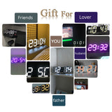 3D LED Wall Clock