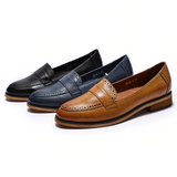 Comfortable Handmade Casual Slip-on Penny Loafer