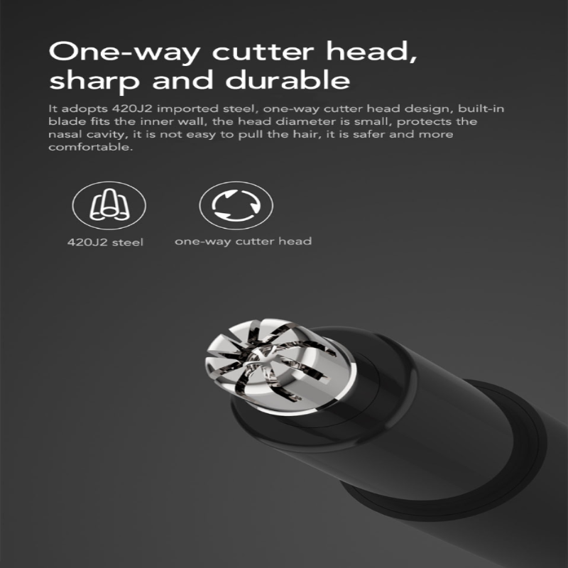 Electric Mini Nose Hair Trimmer HN1  Portable Nose Hair Shaver Clipper Waterproof Safe Cleaner Tool for Men