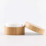 5g 10g High Qualtiy Natural Bamboo Bottle Cream Jar Nail Art Mask Cream Refillable Empty Cosmetic Makeup Container Bottle