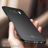 Original MSVII Luxury Oil painted Case for Samsung Galaxy S8 & S8 PLUS Hard PC Simple/Matte Cover Shell Slim Phone Protector