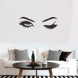 Eyelashes Wall Sticker