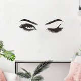 Eyelashes Wall Sticker