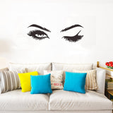 Eyelashes Wall Sticker