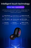 Perfectly Fitting  In-Ear HD Quality Sound Noise Cancelling  Touch Control 8D Wireless Earphones/ Earbuds