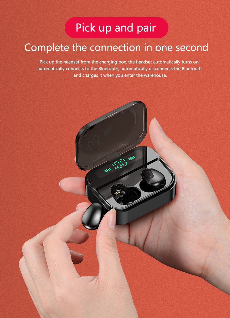 Active Noise Cancelling All In  One HD  Quality Wireless Bluetooth Headphones  In-Ear Earbud For All Devices