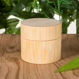 Wooden Made Refillable Cosmetic Bottle For Nail And Makeup Accessories