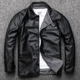 Men's Multipurpose Premium Quality Authentic  Soft Leather Jacket  Black