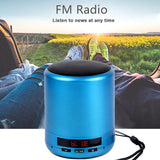 Mini Portable Bluetooth Speaker Wireless Column Bass Sound Stereo Subwoofer Fm Radio Handsfree