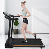 Multifunctional Electric Treadmill 2.0HP Folding Running Machine Exercise Motorized Power Indoor Exercise Equipment Gym Hot|Treadmills