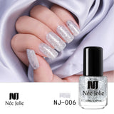 Nail Polish Fast Dry Nail Art Polish Varnish Gray  Coffee Series Glitter DIY Nails Lacquer  3.5ml