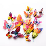 Double layer Butterfly Wall Sticker