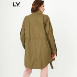 ONLY  Women Loose Fit Trench long Coat jacket 2019|118136506