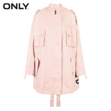 ONLY  Women Loose Fit Trench long Coat jacket 2019|118136506