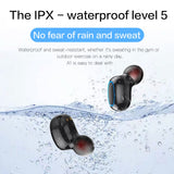 Perfectly Fitting  In-Ear HD Quality Sound Noise Cancelling  Touch Control 8D Wireless Earphones/ Earbuds