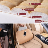 Plush Car Seat Covers Universal Winter Warm Seat Cushion Pad Mat Protector