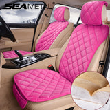 Plush Car Seat Covers Universal Winter Warm Seat Cushion Pad Mat Protector