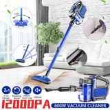Protable 2 In 1 Handheld Cordless Vacuum Cleaner Cyclone 12000Pa Strong Suction Dust Collector Handheld Vacuum Cleaner