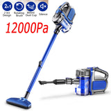 Protable 2 In 1 Handheld Cordless Vacuum Cleaner Cyclone 12000Pa Strong Suction Dust Collector Handheld Vacuum Cleaner