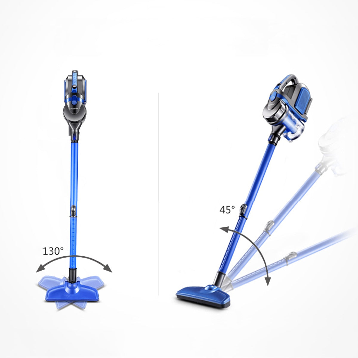 Protable 2 In 1 Handheld Cordless Vacuum Cleaner Cyclone 12000Pa Strong Suction Dust Collector Handheld Vacuum Cleaner