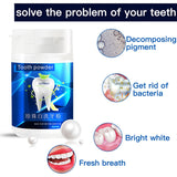 Teeth Whitening Powder Cleansing Quick Stain Removing Oral Care Physical Whitener 50g toothpaste Oral Hygiene Improve halitosis