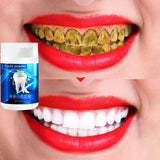 Teeth Whitening Powder Cleansing Quick Stain Removing Oral Care Physical Whitener 50g toothpaste Oral Hygiene Improve halitosis