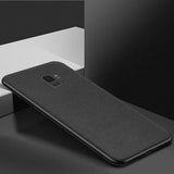 Ultra-thin Breathable Cloth Phone Case Luxury Soft Silicone Shockproof Case For Samsung Galaxy S8 S9 S10 Plus Note 8 9 Coque