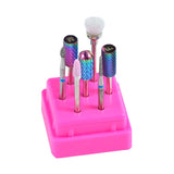 7 Pcs/ Set  Nail polishing head  Ceramic Tungsten Steel Alloy Accessory Brush Polishing Tool