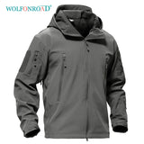 WOLFONROAD Outdoor Winter Softshell Windproof, Waterproof Hiking Camping Jacket