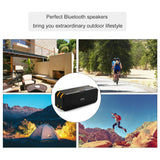 Waterproof Portable Wireless Bluetooth Speakers Power Bank Dual Drivers Subwoofer Support