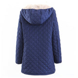 Hooded Autumn To Winter Cashmere Parka Female Coats