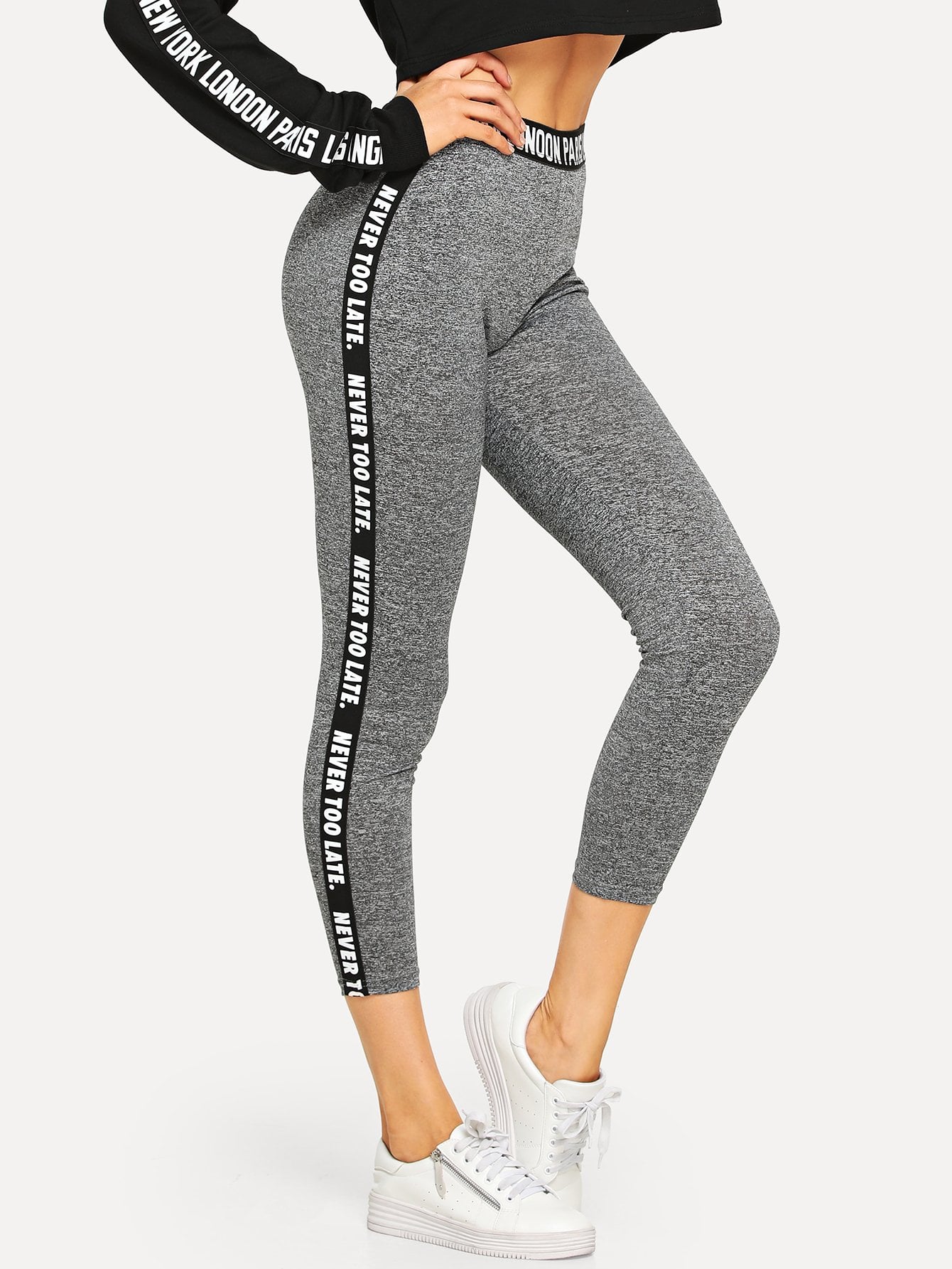 2019 Classic Stylish Legging with Tap Side